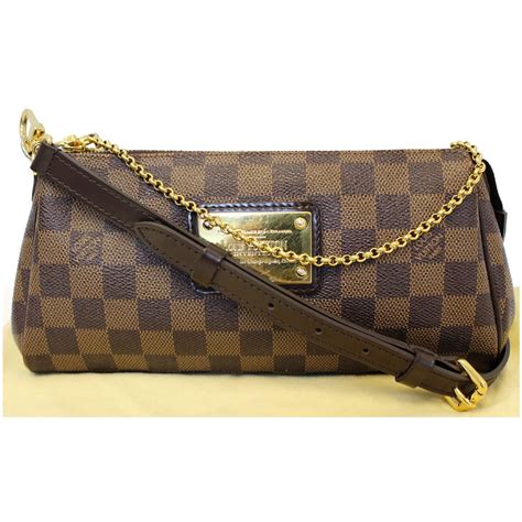 louis vuitton damier ebene clutch.